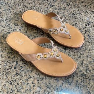 Lauren Blackwell Sandals with jewels Size 9